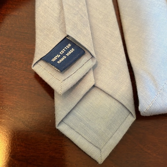 Light Blue Slim Tie by The Tie Bar - Picture 3 of 4